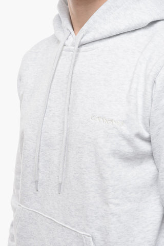 Brushed Cotton Hoodie with Embroidered Logo