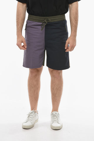 Rip Stop Checked Multicolor VALIANT Shorts