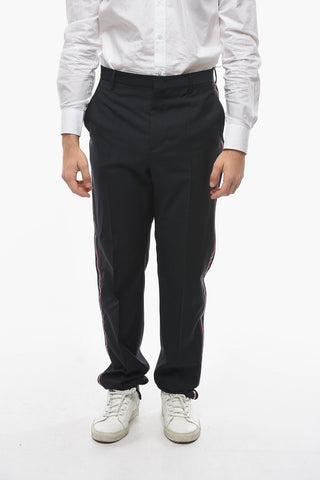 Chino Pants With Contrasting Side Bands