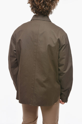 Multipocketed UTILITARIAN Cotton Overshirt