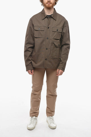 Multipocketed UTILITARIAN Cotton Overshirt