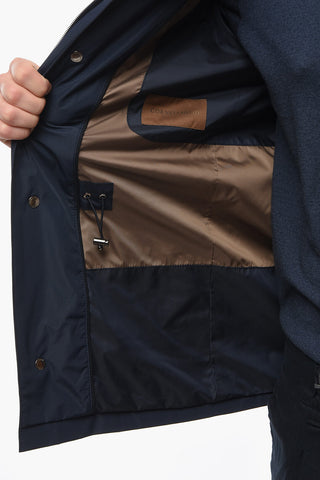 ID Giacca a Vento Utility con Cappuccio Estraibile