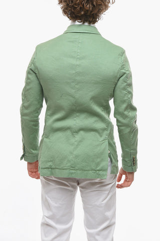 side vents CHELSEA 2-button blazer with patch pocket