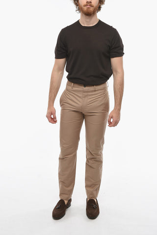 Cotton Blend Tapered Fit Chinos Pants