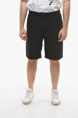 Shorts SMITH A Tinta Unita con 3 Tasche