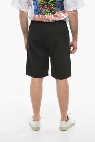 Shorts SMITH A Tinta Unita con 3 Tasche
