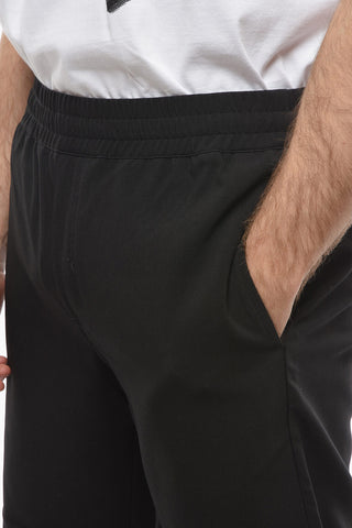 Shorts SMITH A Tinta Unita con 3 Tasche