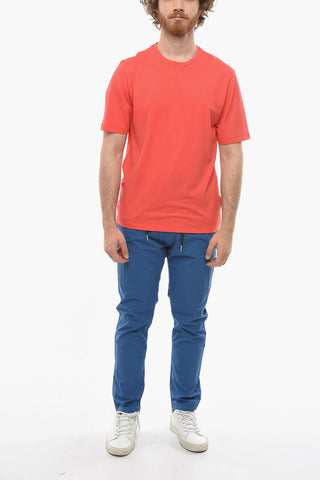 Solid Color Crew-neck NIZZA T-Shirt