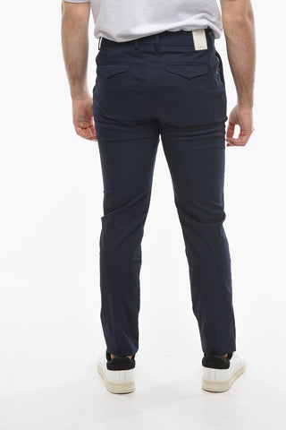 Tapered Fit MARAIS Pants with Flap Pockets