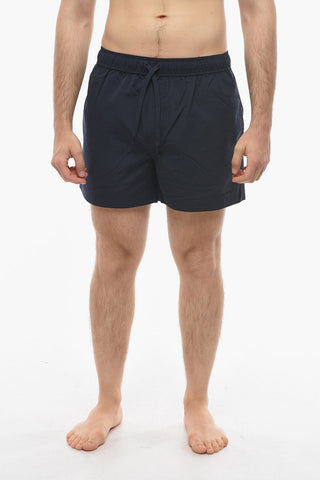 Solid Color MASON Swim Shorts with 3 Pockets