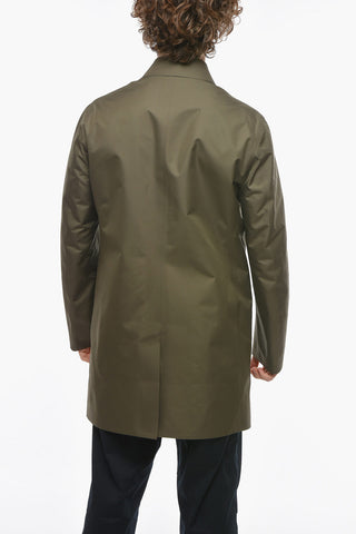 1930 Waterproof Overcoat with Club Collar and Back Vent