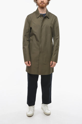 1930 Waterproof Overcoat with Club Collar and Back Vent