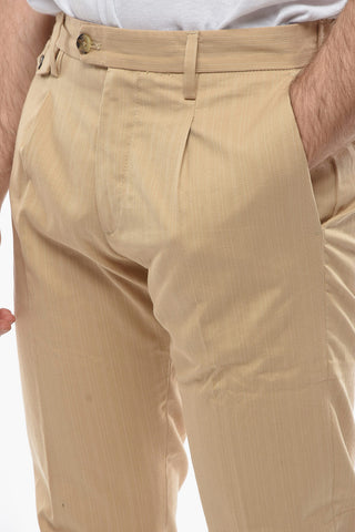 Pantaloni RAVAL Smooth Fit ad Orlo con Risvolto