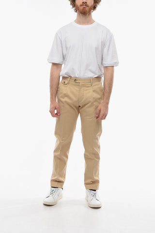 Pantaloni RAVAL Smooth Fit ad Orlo con Risvolto