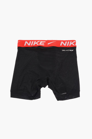 Set aus 3 einfarbigen Boxershorts mit farbigem Gummibund