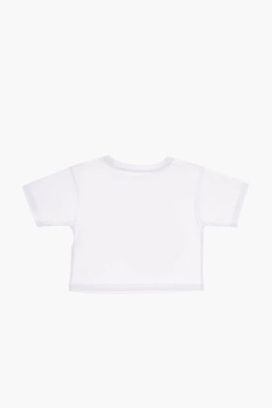 Crew-Neck T-shirt LOVE ICON BOXY with Embossed Prints