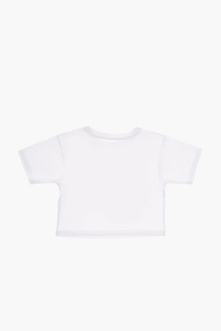 T-shirt Girocollo LOVE ICON BOXY con Stampe in Rilievo