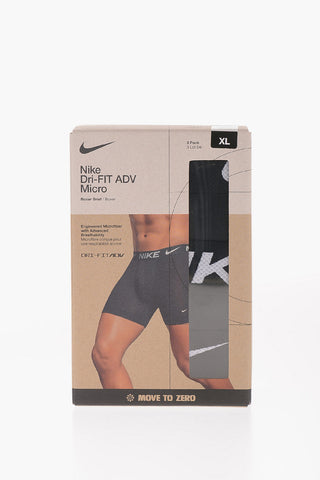 Set aus 3 Dri-Fit-Boxershorts mit elastischem Bund mit Logo