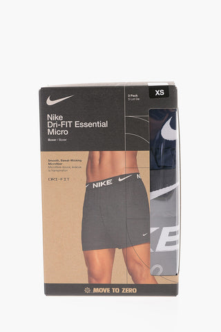 Set of 3 Dri-Fit Boxer with Logoed Elastic Band