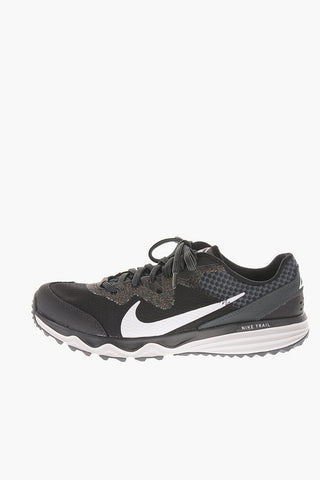 Leather and Fabric NIKE JUNIPER TRAIL Sneakers with Logo-print