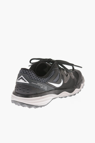 Leather and Fabric NIKE JUNIPER TRAIL Sneakers with Logo-print
