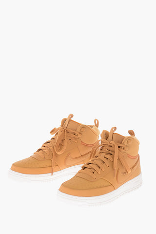 Leather and Fabric COURT VISION MID Sneakers