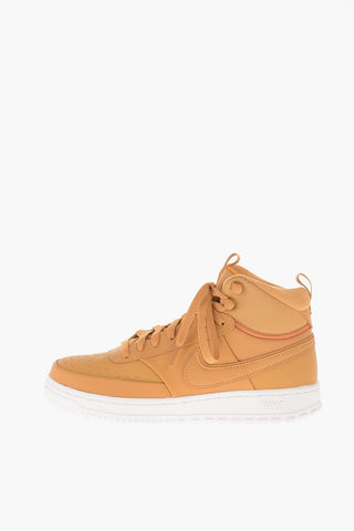 Leather and Fabric COURT VISION MID Sneakers