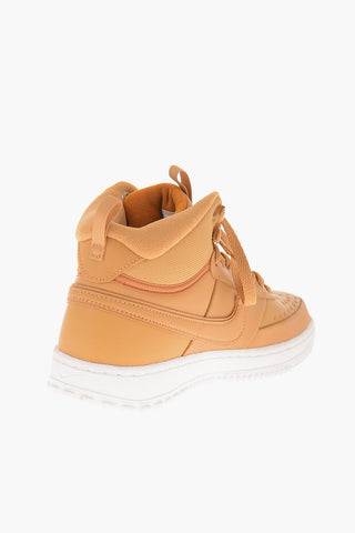 Leather and Fabric COURT VISION MID Sneakers