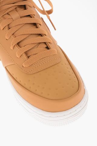 Leather and Fabric COURT VISION MID Sneakers