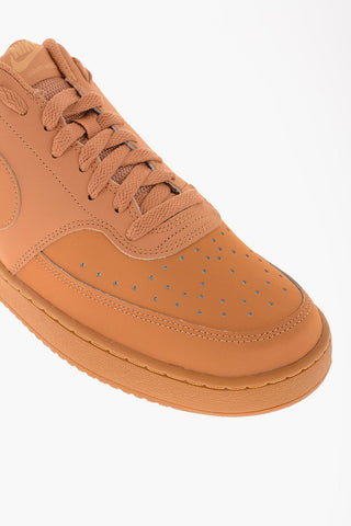 Sneakers Basse COURT VISION in Pelle