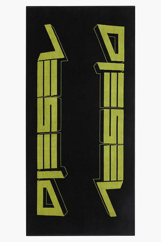 Terry Cotton Towel with Contrasting Logo