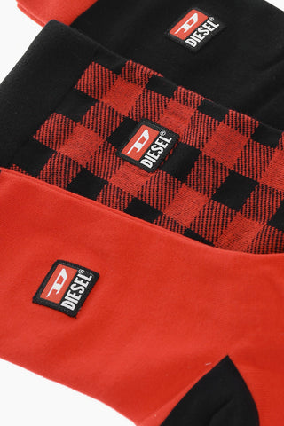 Two-Tone 3 Pairs Of Long Socks Set