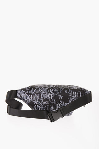 JEANS COUTURE Baroque Motif RANGE Bum Bag with Maxi External Pocket