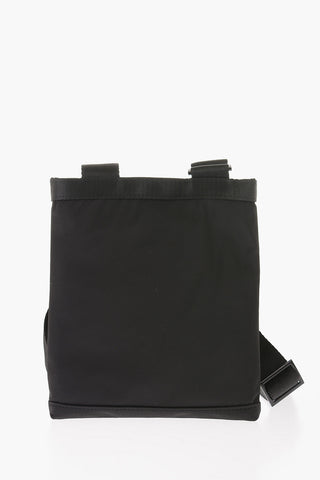 JEANS COUTURE Solid Color Crossbody Bag with Embossed Logo