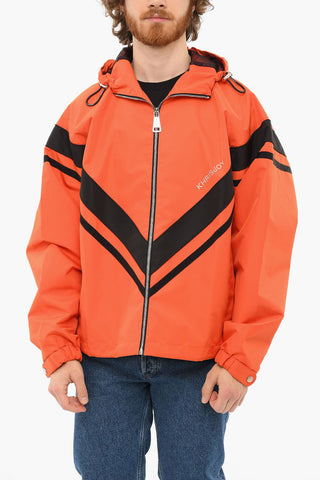 Full Zip Windbreaker with Hood