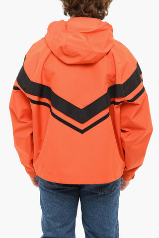 Full Zip Windbreaker with Hood