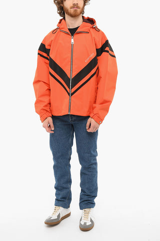 Full Zip Windbreaker with Hood