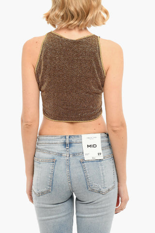 Crop Top LUMIERE In Lurex