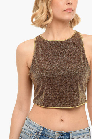 Crop Top LUMIERE In Lurex