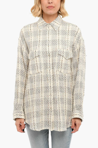 Camicia A maniche Lunghe Con Bottoni A Pressione