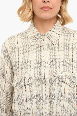 Camicia A maniche Lunghe Con Bottoni A Pressione