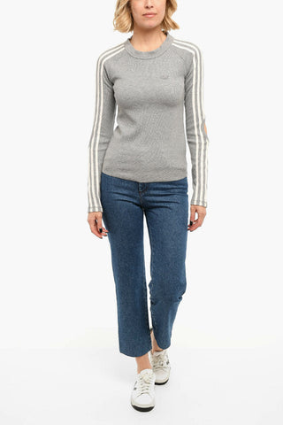 T-shirt A Maniche Lunghe WAFFLE Con Cutouts