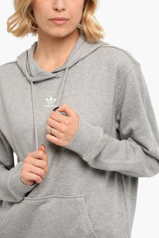 Embroidered Logo Brushed cotton Hoodie