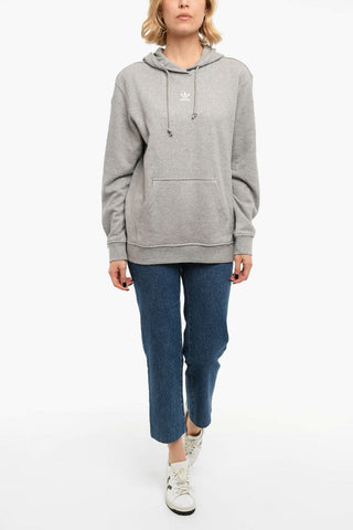 Embroidered Logo Brushed cotton Hoodie