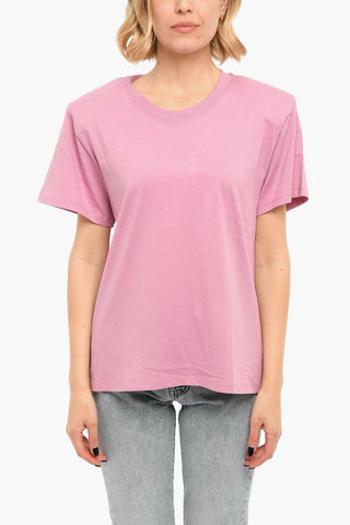 T-shirt A maniche Corte Con Spalline