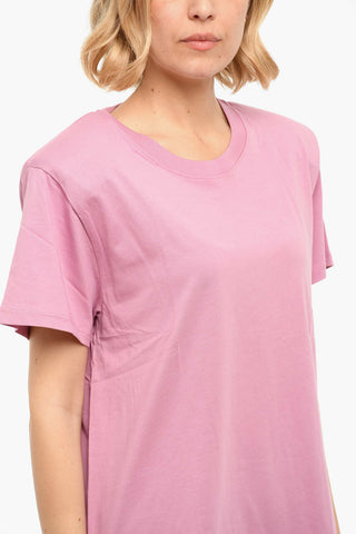T-shirt A maniche Corte Con Spalline