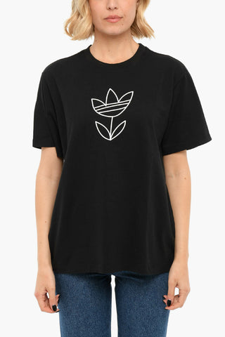 Crewneck Printed Short Sleeved T-shirt