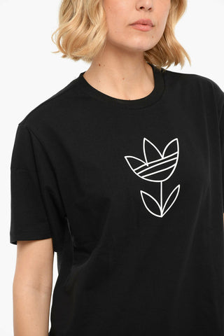 Crewneck Printed Short Sleeved T-shirt