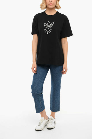 Crewneck Printed Short Sleeved T-shirt