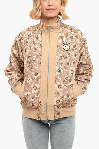 LIBERTY Floaral Print Reversible Windbreaker